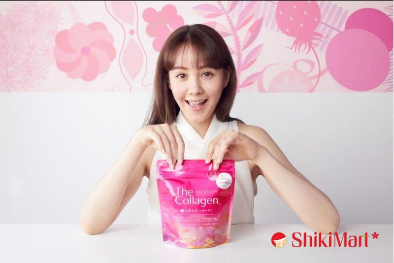 Bột collagen Shiseido trái cây